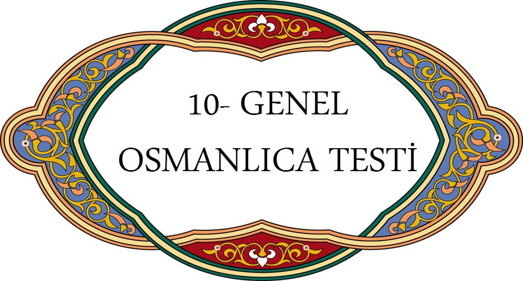 Osmanlıca Test